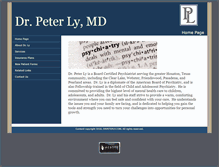 Tablet Screenshot of drpeterly.com